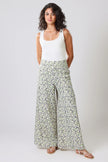 Traffic People Floral Anglaise Rene Trousers Green