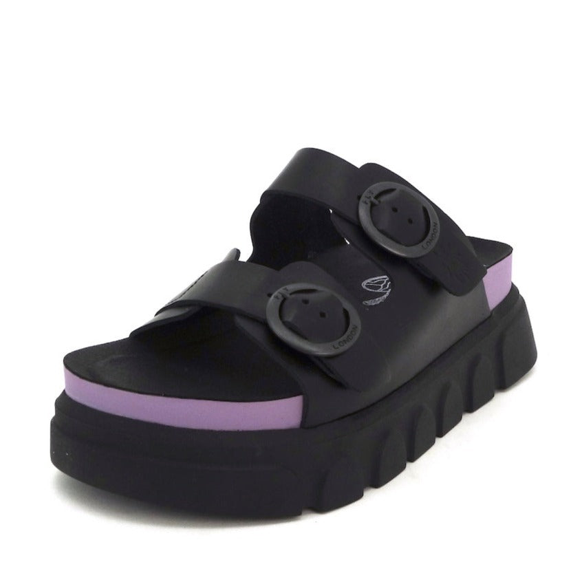 Fly London Cide Black/Violet