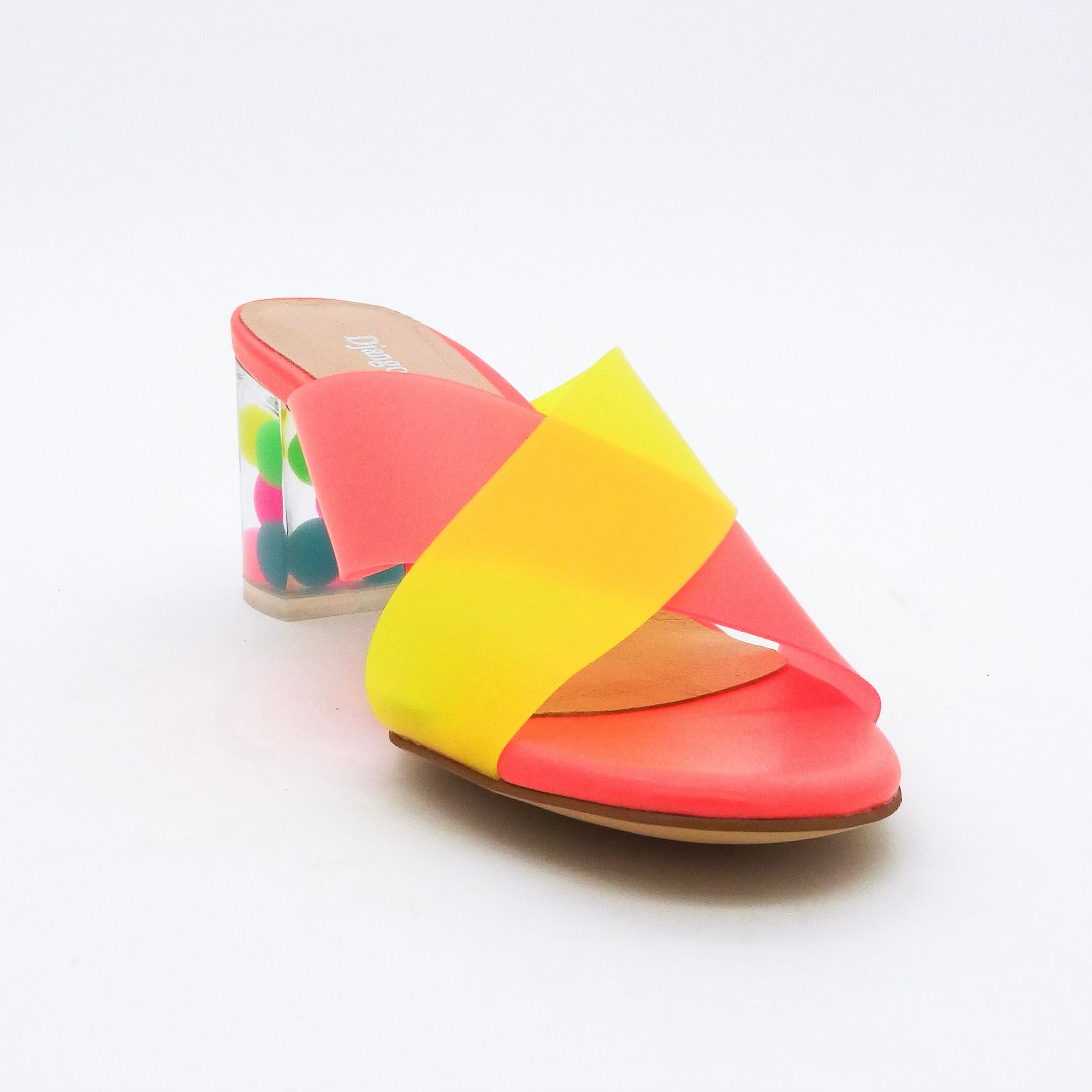 Django & Juliette Shalin Melon Yellow Bubble