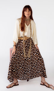 Rubyyaya Londolozi Skirt Leopard