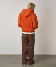 Load image into Gallery viewer, Gramicci One Point Zip Hooded Sweatshirt Burnt Orange

