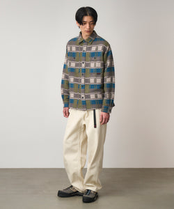 Gramicci Flannel Anthony Shirt Silver Check