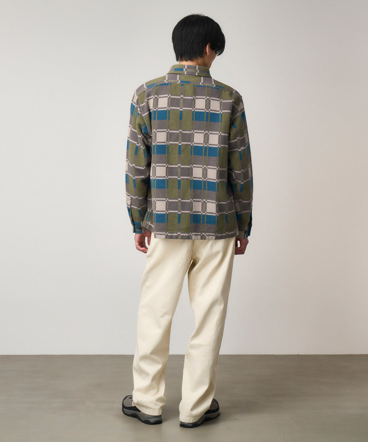 Gramicci Flannel Anthony Shirt Silver Check