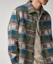 Gramicci Flannel Anthony Shirt Silver Check