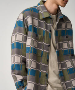 Gramicci Flannel Anthony Shirt Silver Check