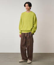 Load image into Gallery viewer, Gramicci Cotton Knit Sweater Mist Green
