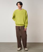 Load image into Gallery viewer, Gramicci Cotton Knit Sweater Mist Green

