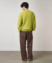 Load image into Gallery viewer, Gramicci Cotton Knit Sweater Mist Green
