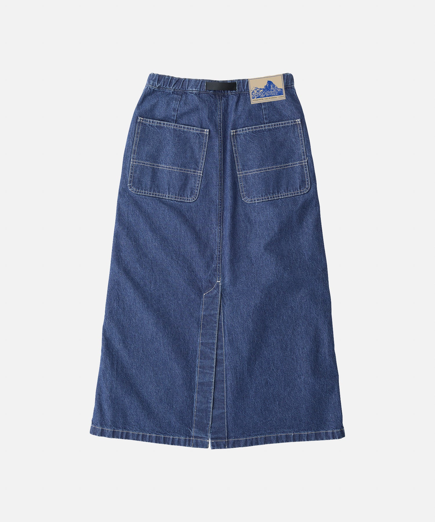 Gramicci Sutter Denim Skirt Rinsed Indigo