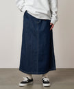 Gramicci Sutter Denim Skirt Rinsed Indigo