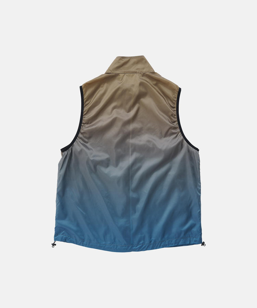 Gramicci Light Ripstop Windvest Brown Gradient