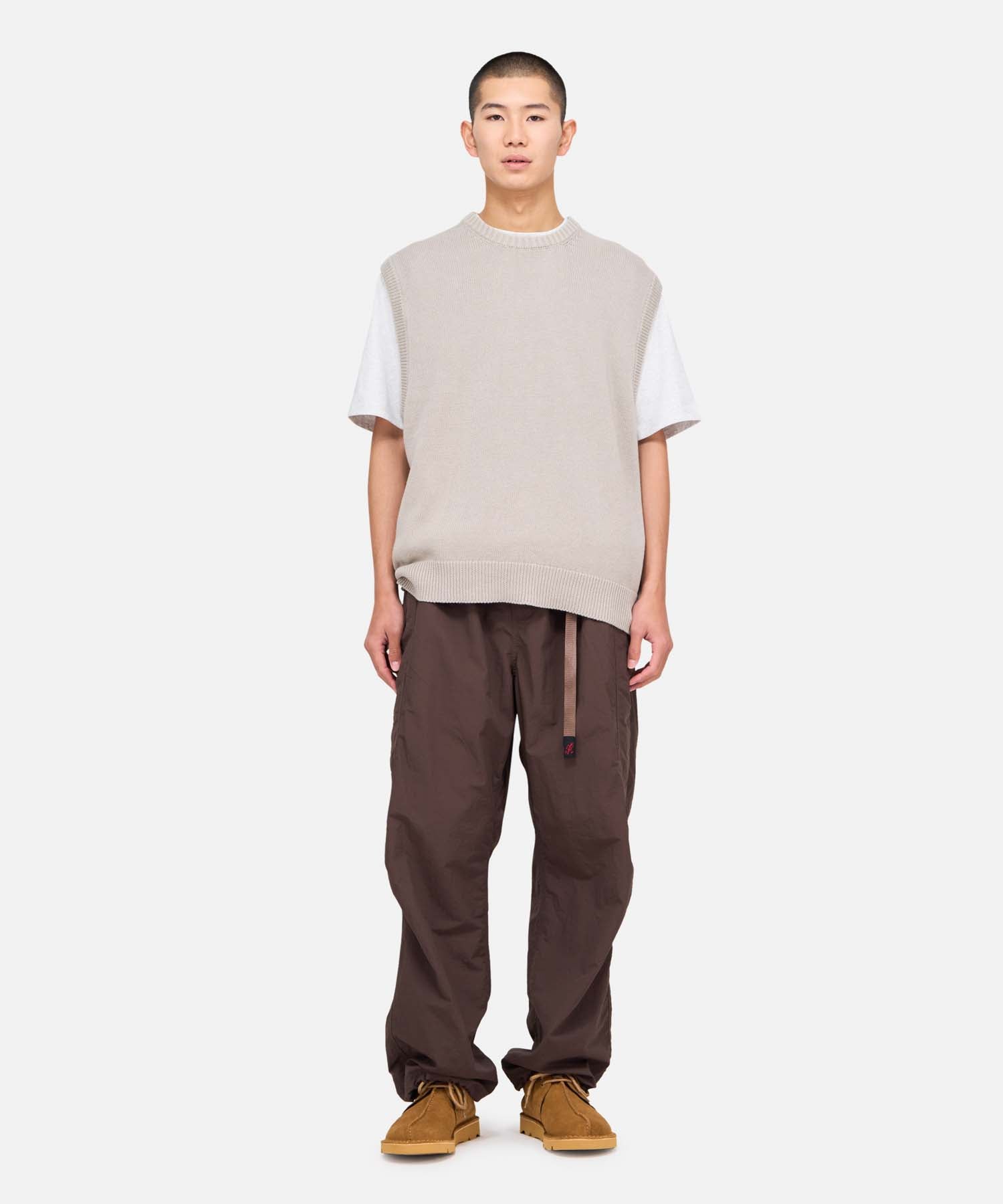 Gramicci Knit Vest Natural