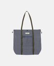 Gramicci Utility Tote Bag Navy Check