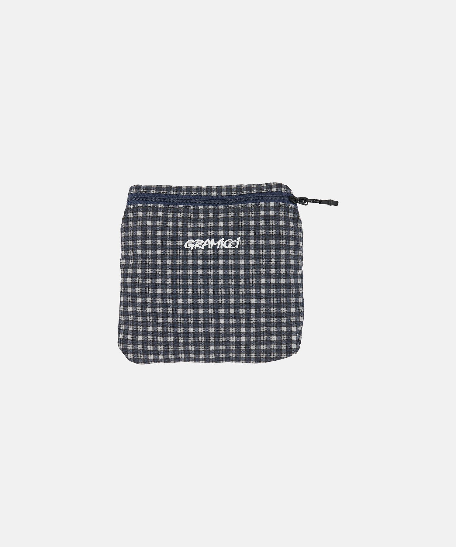 Gramicci Utility Tote Bag Navy Check