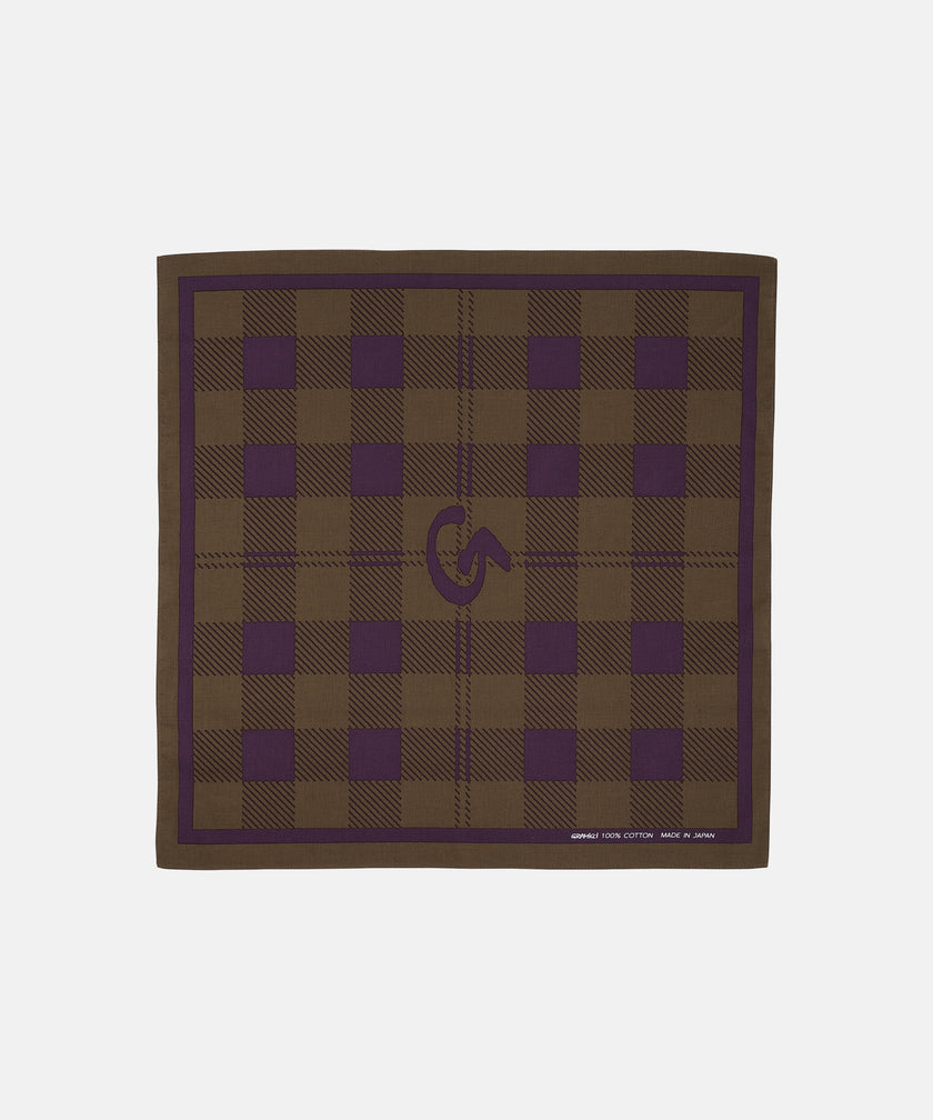 Gramicci Plaid Bandana Plum