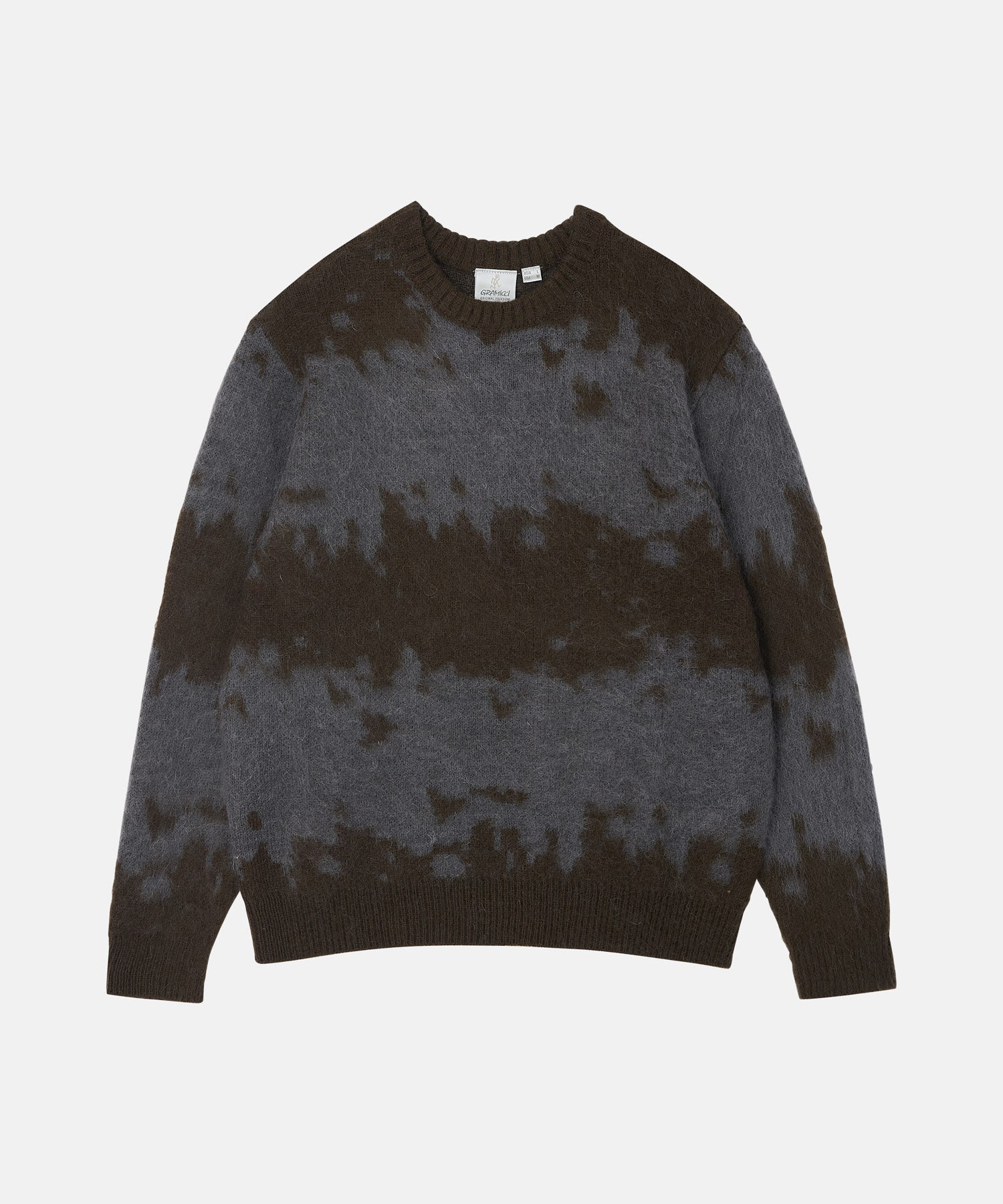 Gramicci Mohair Splatter Sweater Slate Splatter