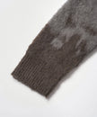 Gramicci Mohair Splatter Cardigan Slate Splatter