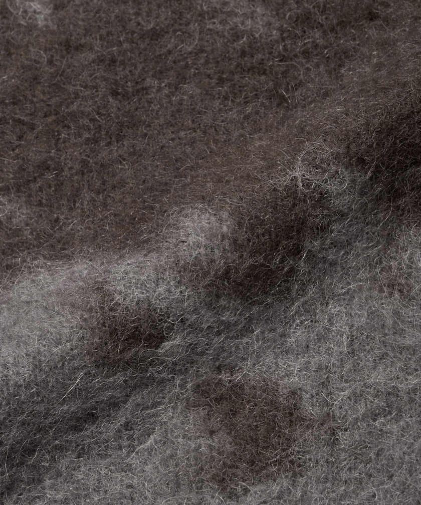 Gramicci Mohair Splatter Cardigan Slate Splatter