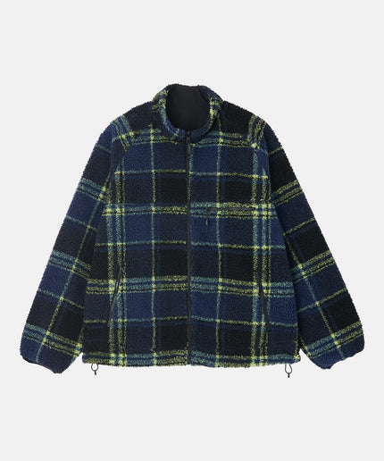 Gramicci Reversible Sherpa Plaid Jacket Plaid/Black