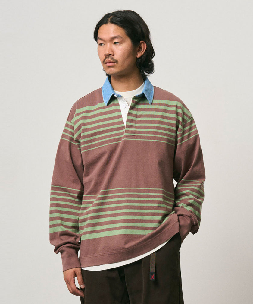 Gramicci Langdon Rugby Shirt Peppercorn