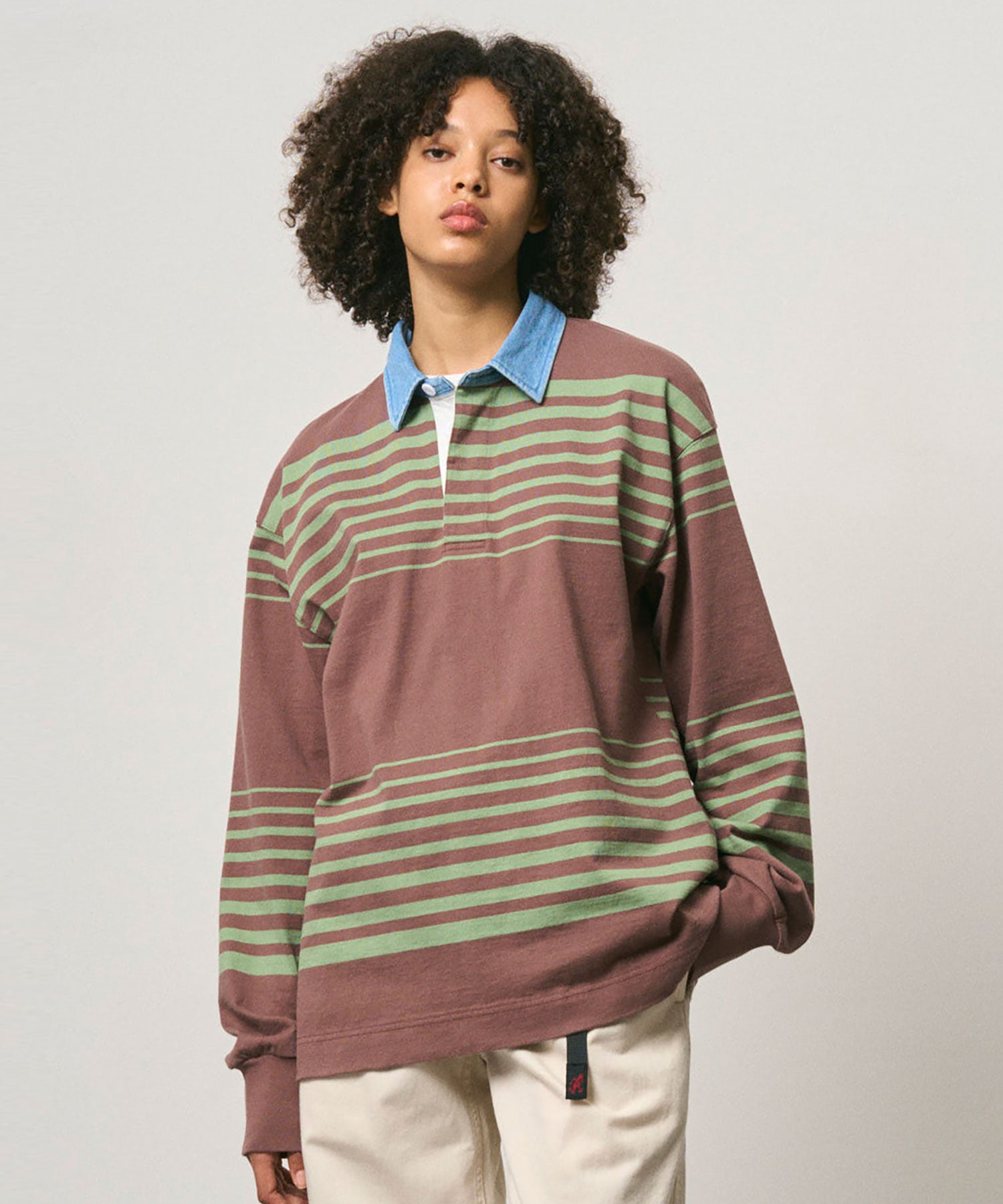 Gramicci Langdon Rugby Shirt Peppercorn