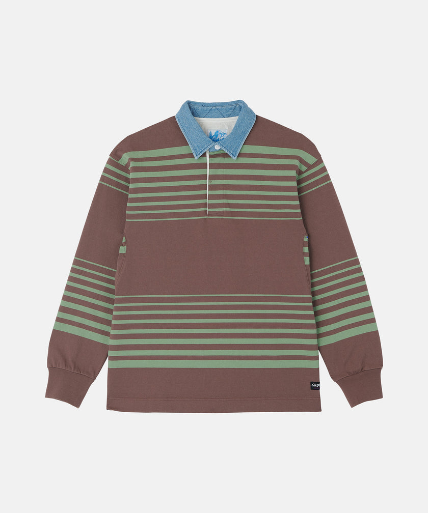 Gramicci Langdon Rugby Shirt Peppercorn