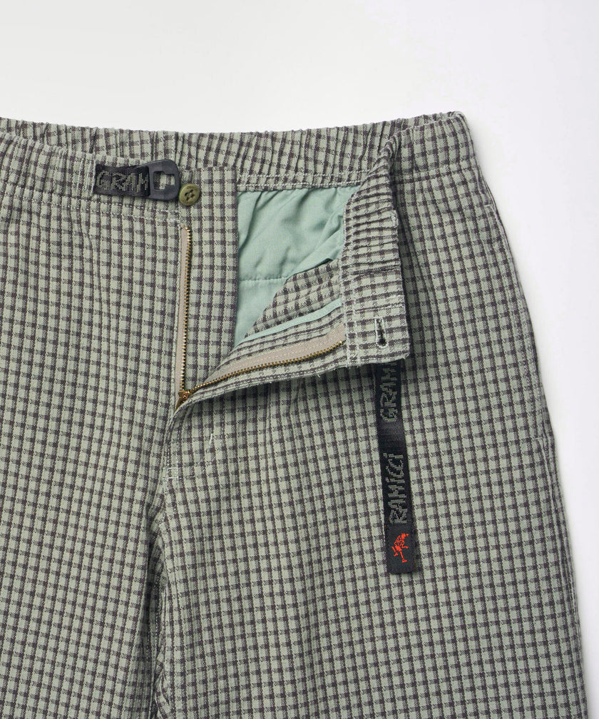Gramicci Dobby Plaid Gramicci Pant Straight Fit Stone