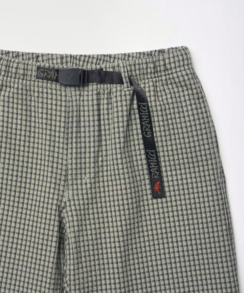 Gramicci Dobby Plaid Gramicci Pant Straight Fit Stone
