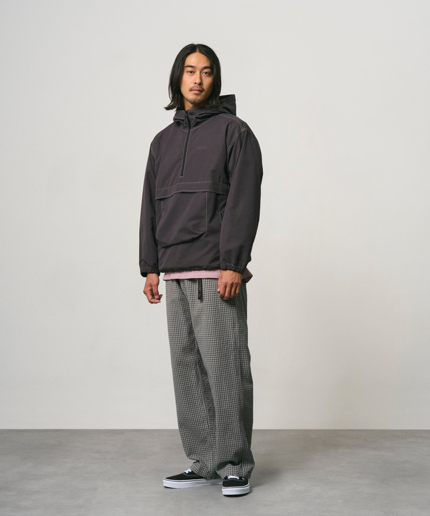 Gramicci Dobby Plaid Gramicci Pant Straight Fit Stone