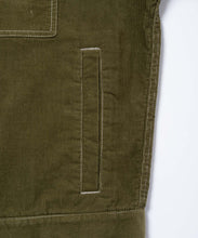 Load image into Gallery viewer, Gramicci Corduroy Trucker Jacket Olive
