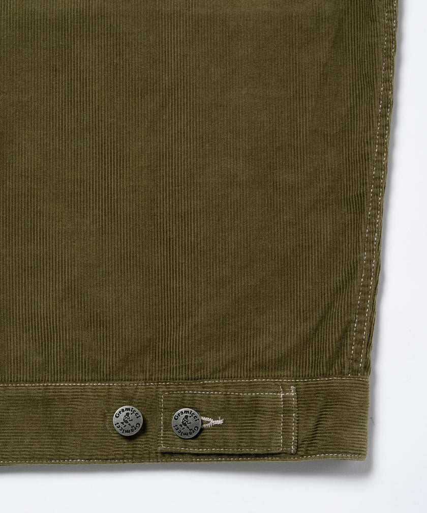 Gramicci Corduroy Trucker Jacket Olive