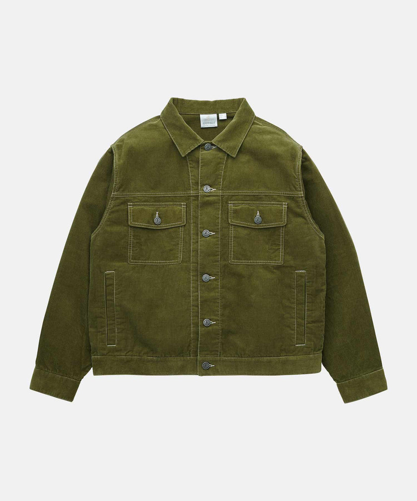 Gramicci Corduroy Trucker Jacket Olive