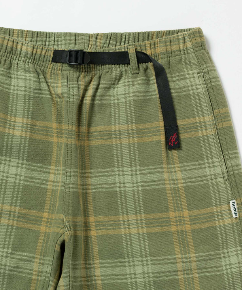 Gramicci Hemp G-Short Plaid