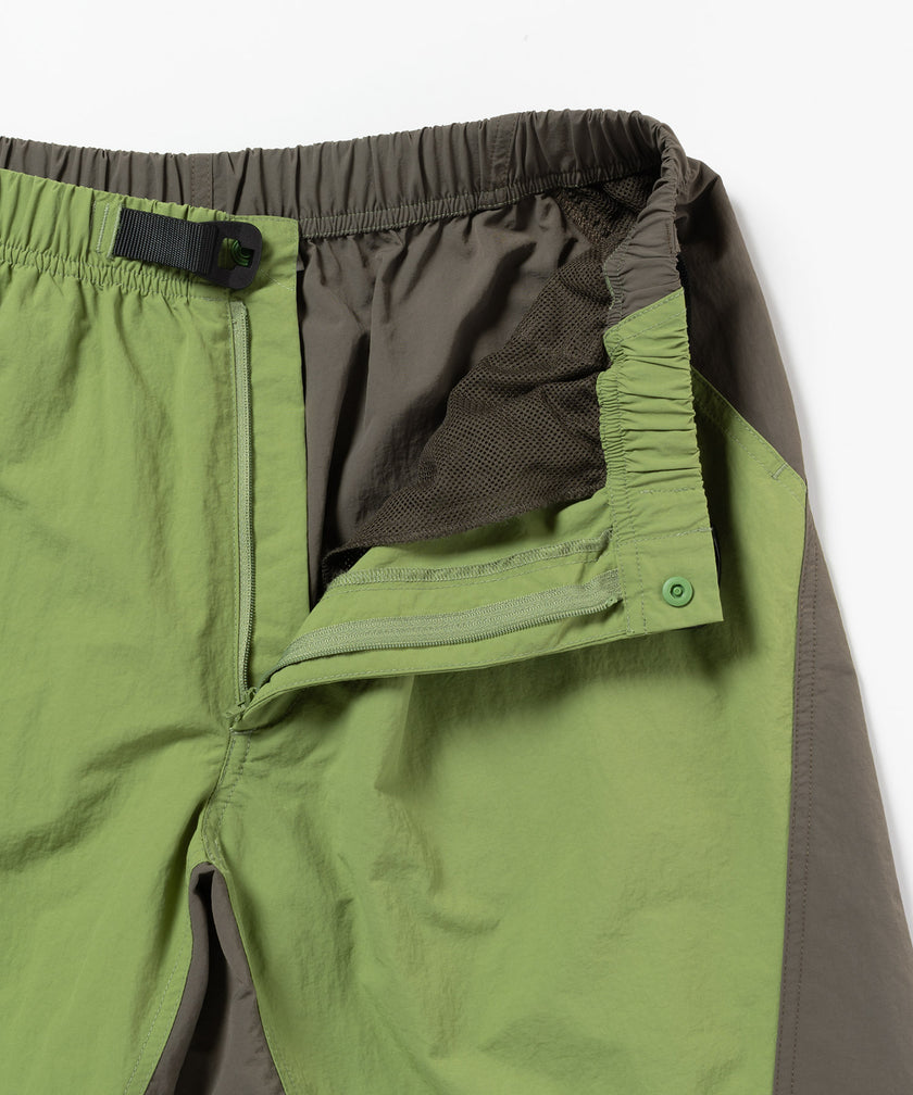 Gramicci Nylon Block Short Jade Green