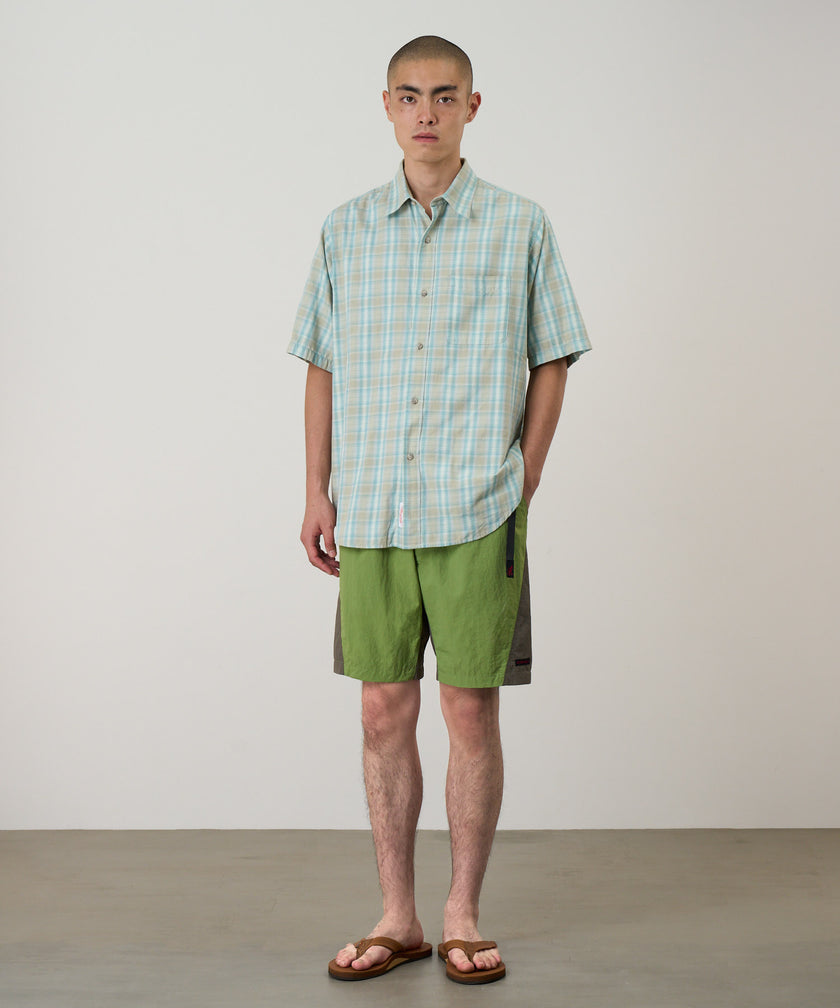 Gramicci Nylon Block Short Jade Green