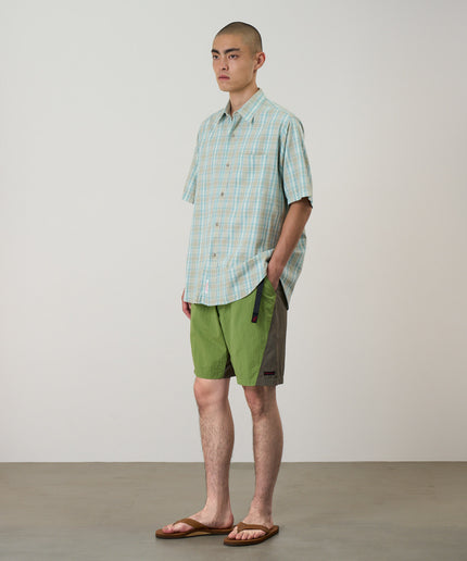 Gramicci Nylon Block Short Jade Green