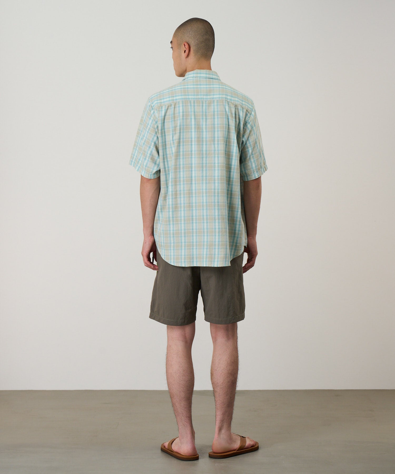 Gramicci Nylon Block Short Jade Green
