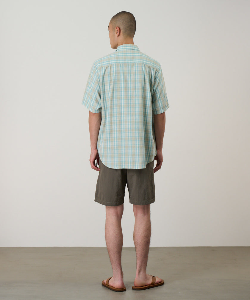 Gramicci Nylon Block Short Jade Green