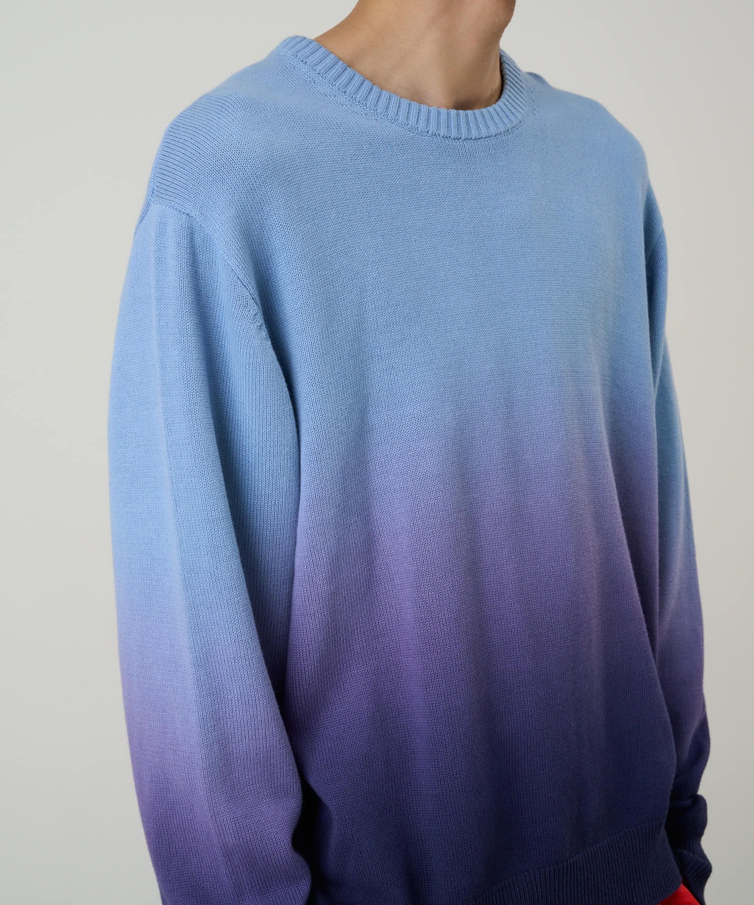 Gramicci Sun Fade Sweater Night Purple