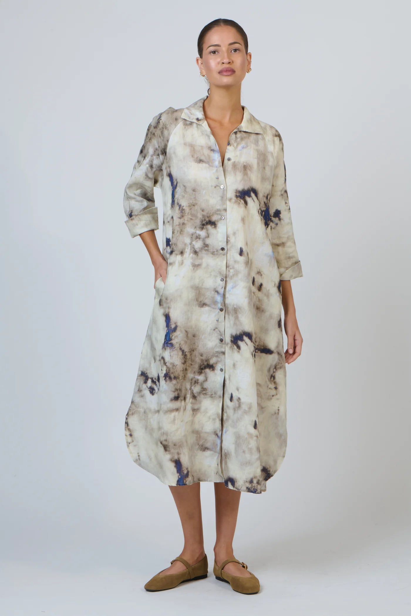O&J Naturals GA417 Dress Emperador