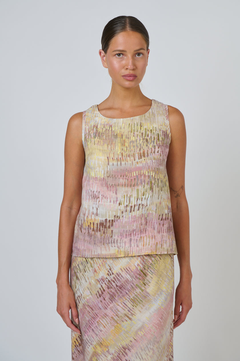 O&J Naturals GA506 Linen Top Jardin