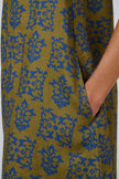 O&J Naturals GA518 Linen Dress Motif