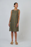 O&J Naturals GA518 Linen Dress Motif