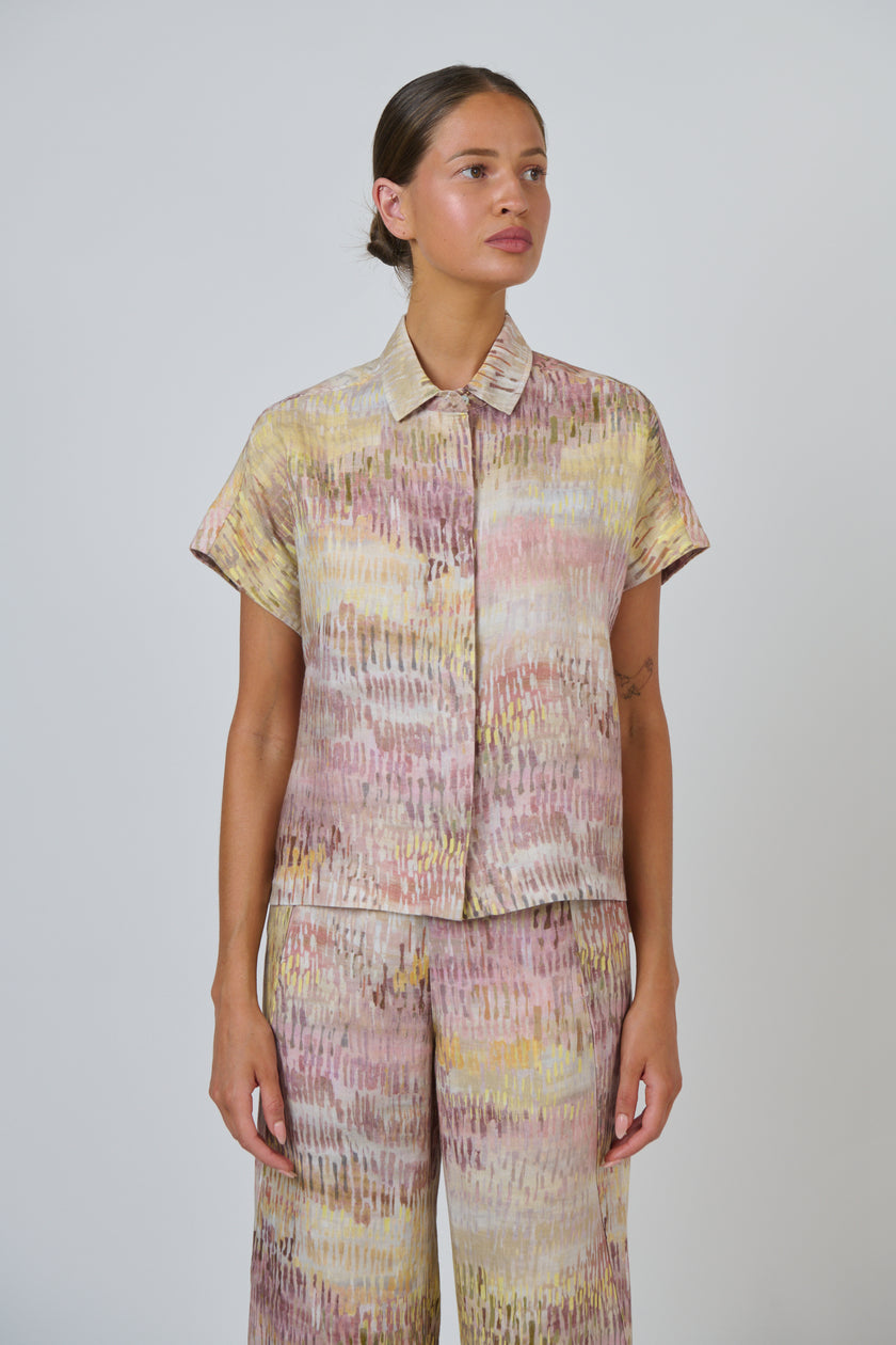 O&J Naturals GA533 Linen Top Jardin