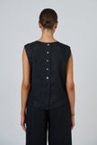 O&J Naturals GA581 Linen Top Black