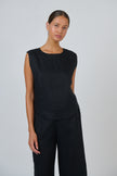 O&J Naturals GA581 Linen Top Black