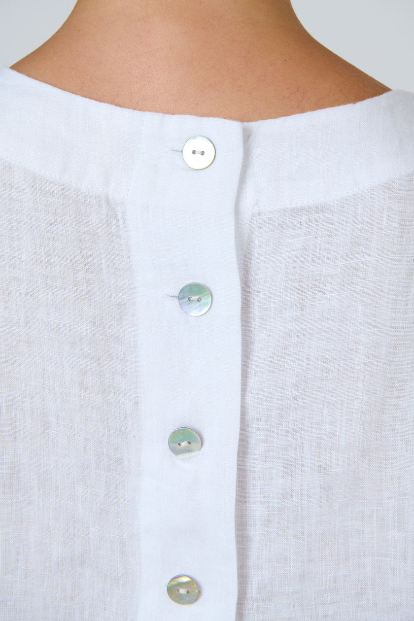 O&J Naturals GA581 Linen Top White