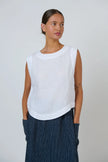 O&J Naturals GA581 Linen Top White