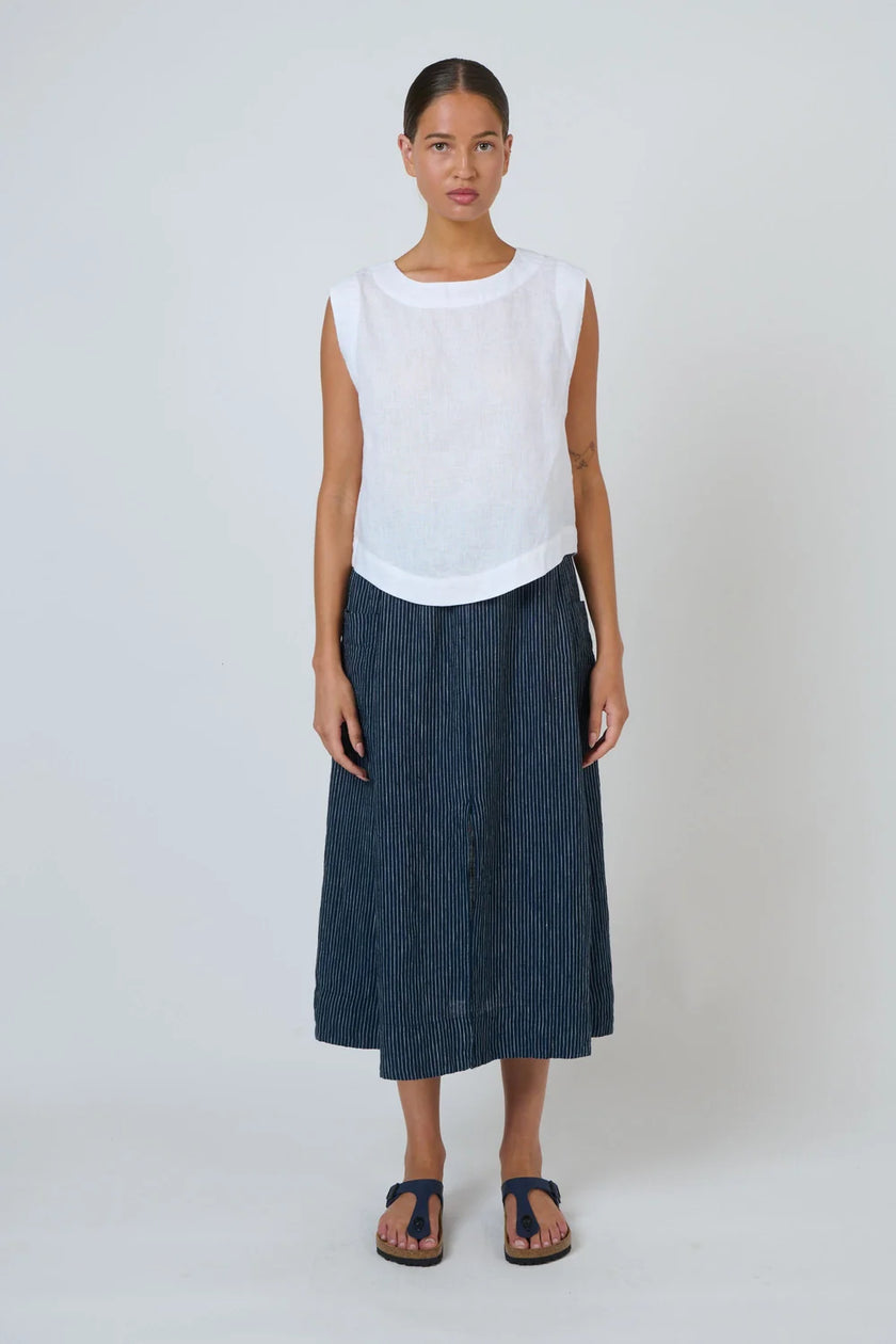 O&J Naturals GA581 Linen Top White