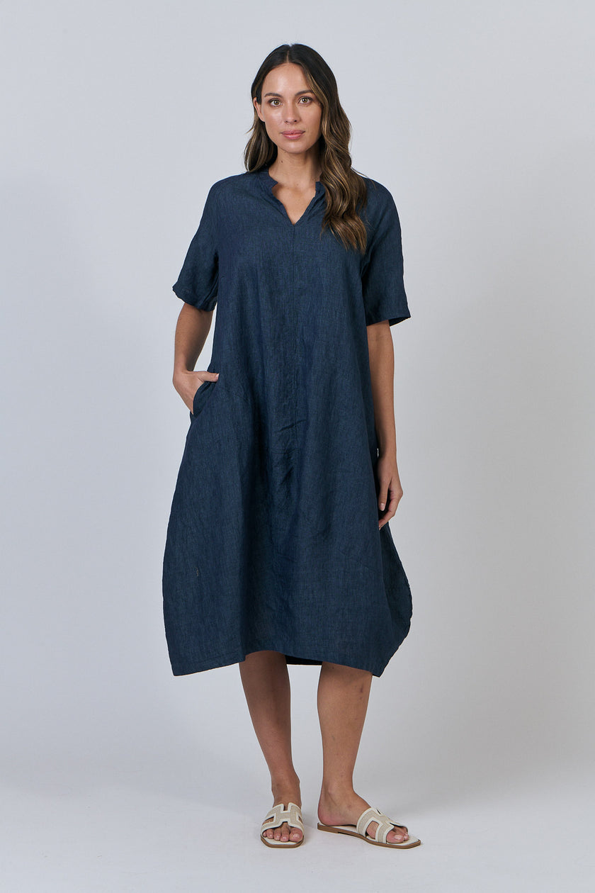 O&J Naturals GA608 Dress Poseidon